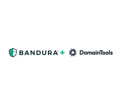 DomainTools and Bandura logos