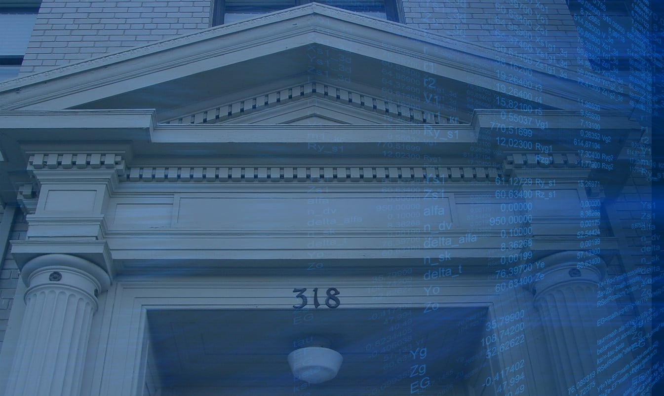 Front of Bank
