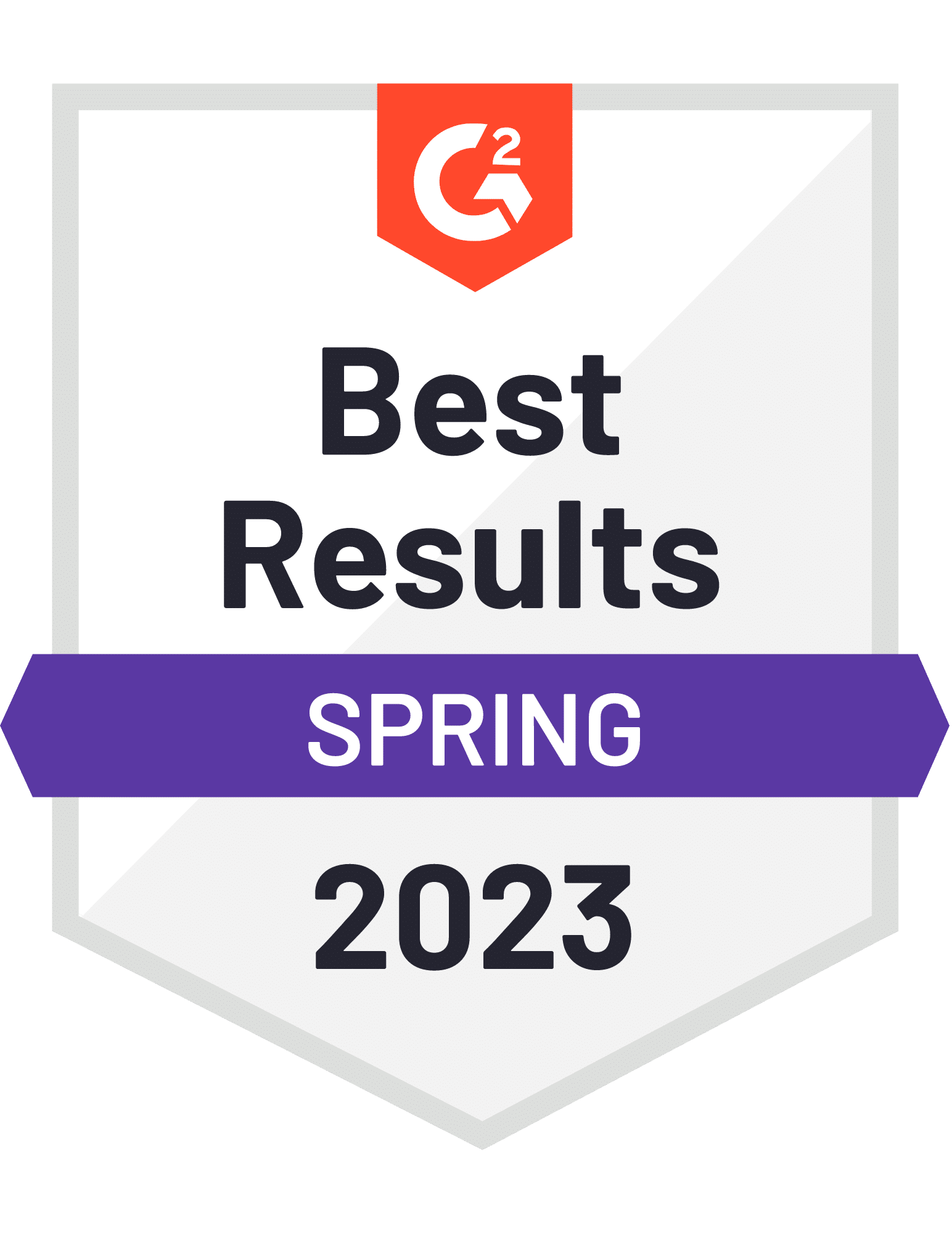 Best Results Spring 2023 G2 Award