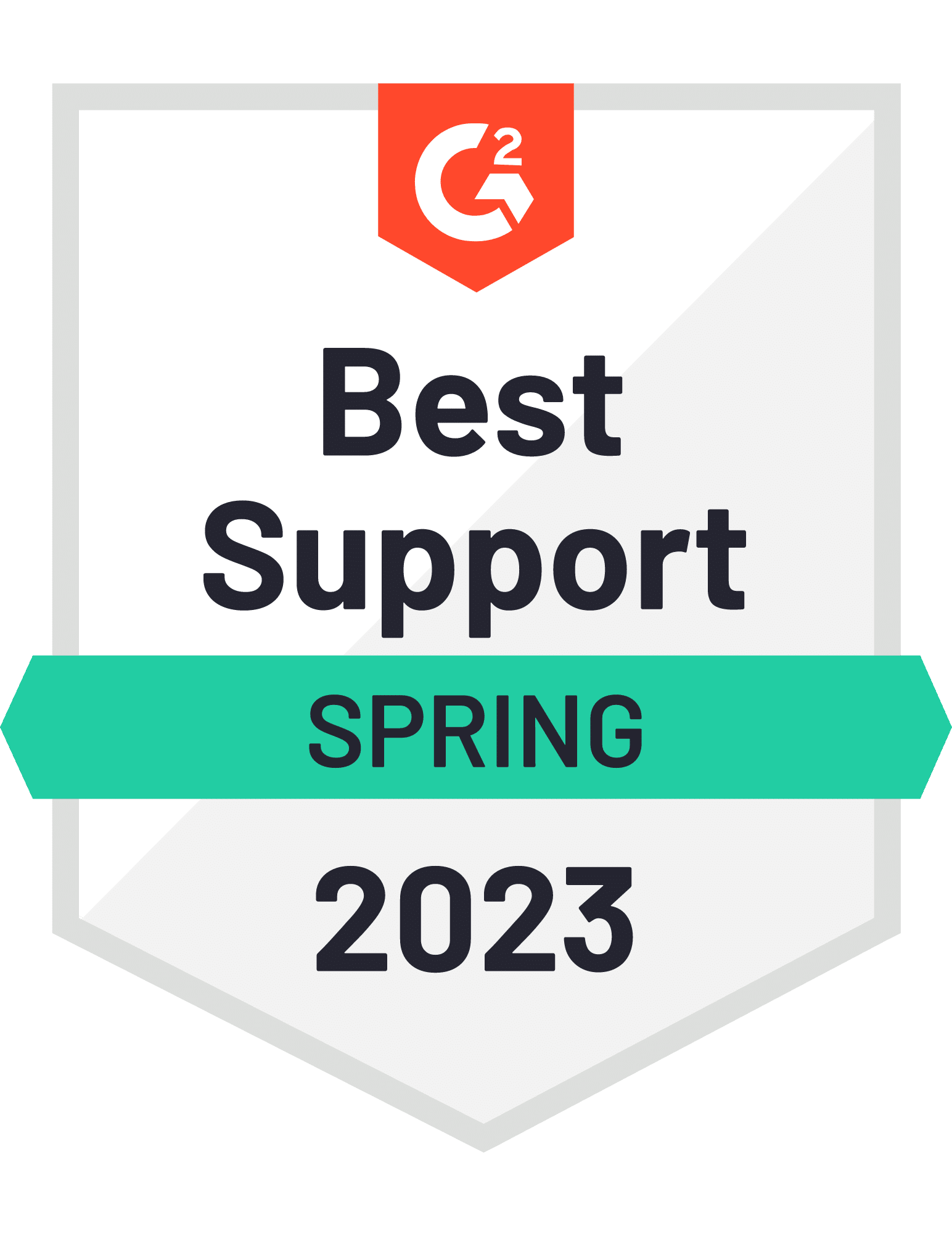 Best Support Spring 2023 G2 Award