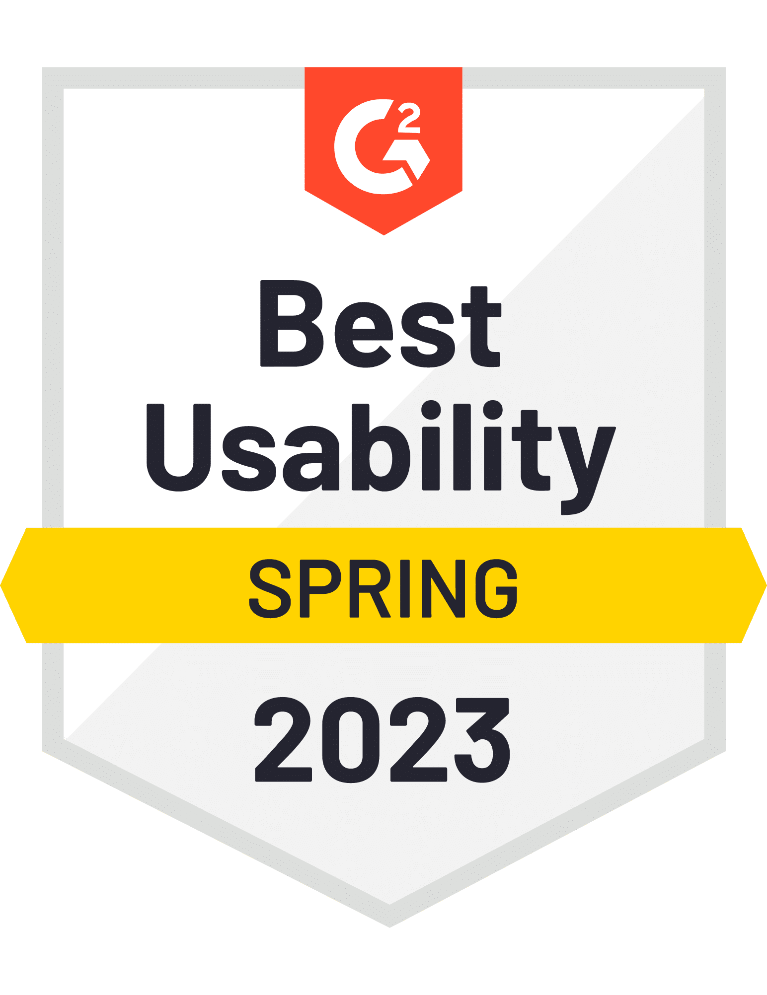 Best Usability Spring 2023 G2 Award