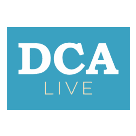 Blue DCA Live logo