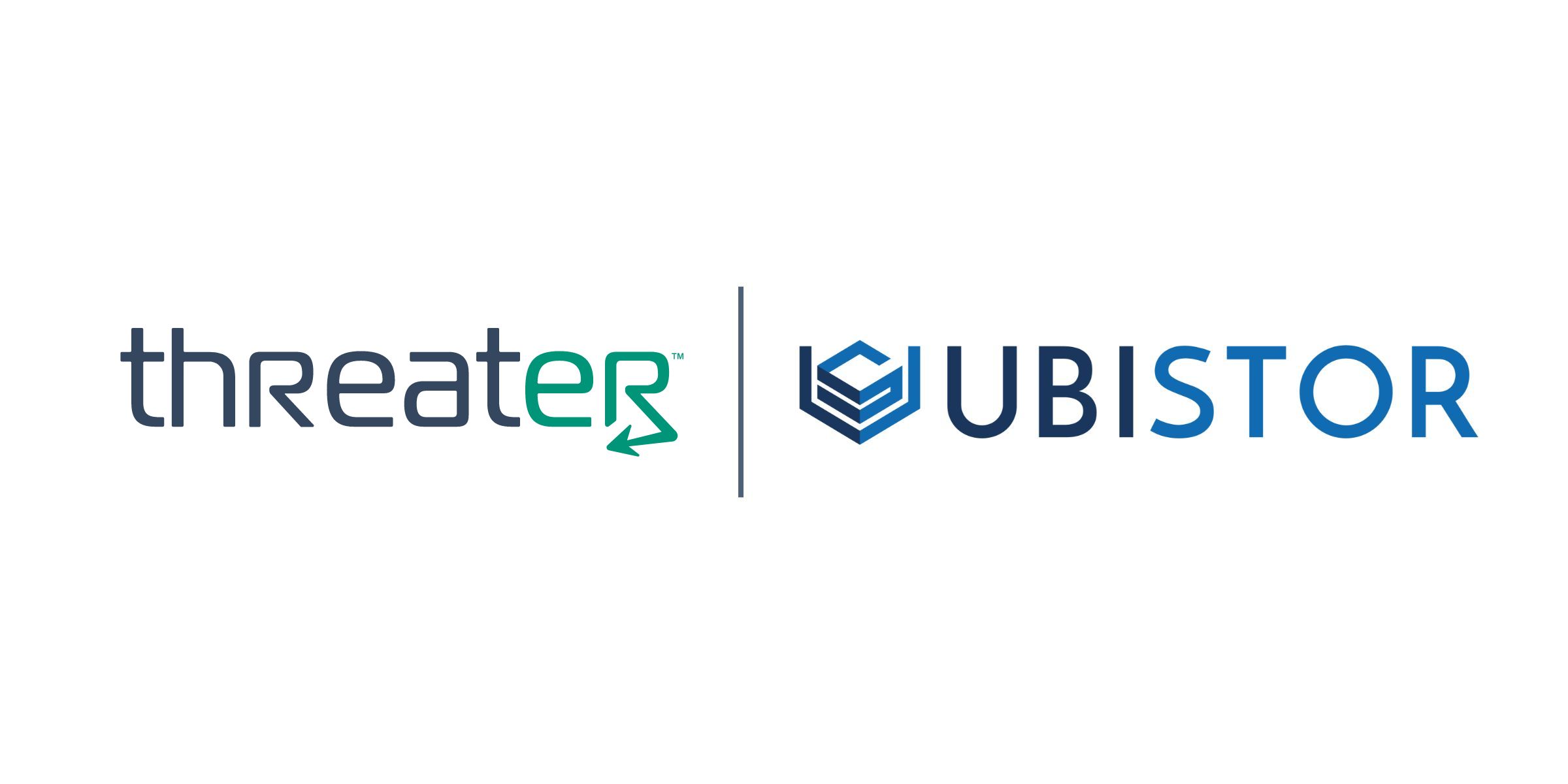 Colored Threater and UbiStor logos