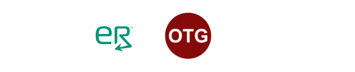 OTG Consulting and Threater logos